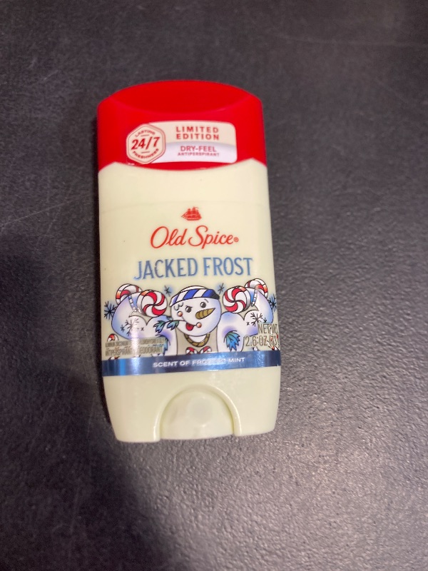 Photo 1 of Old Spice Antiperspirant & Deodorant for Men, Holidudes Limited Edition, 24/7 Sweat Protection, Stocking Stuffer, Jacked Frost Frosted Mint Scent, 2.6 oz