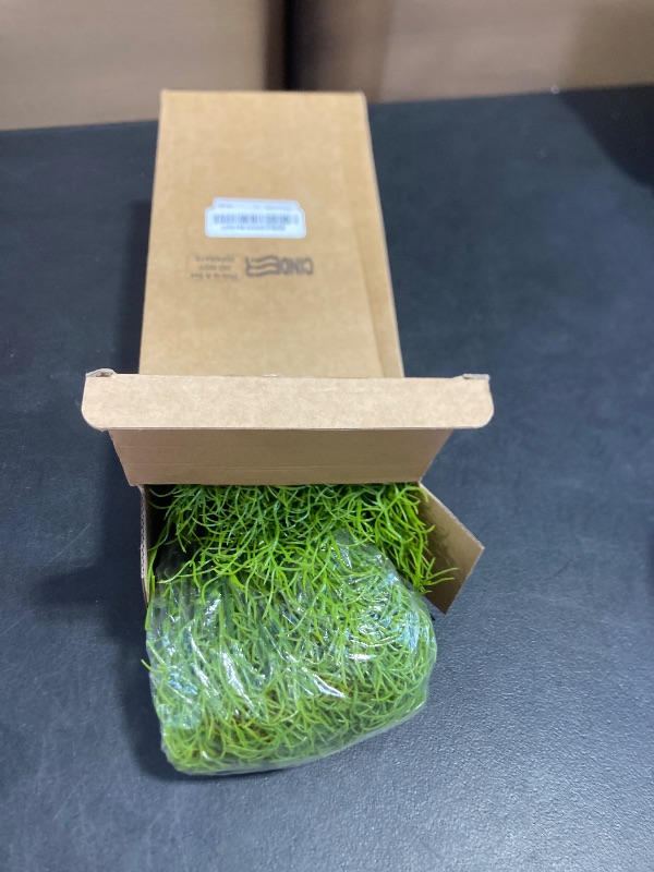 Photo 1 of Cindeer 15 Pcs Spanish Moss Faux Hanging Moss Garland Fake Greenery Artificial Decor for Crafts(33 Inch,Green)