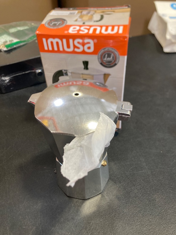 Photo 1 of  missing handle IMUSA 9cup Cast Aluminum Stovetop Coffeemaker