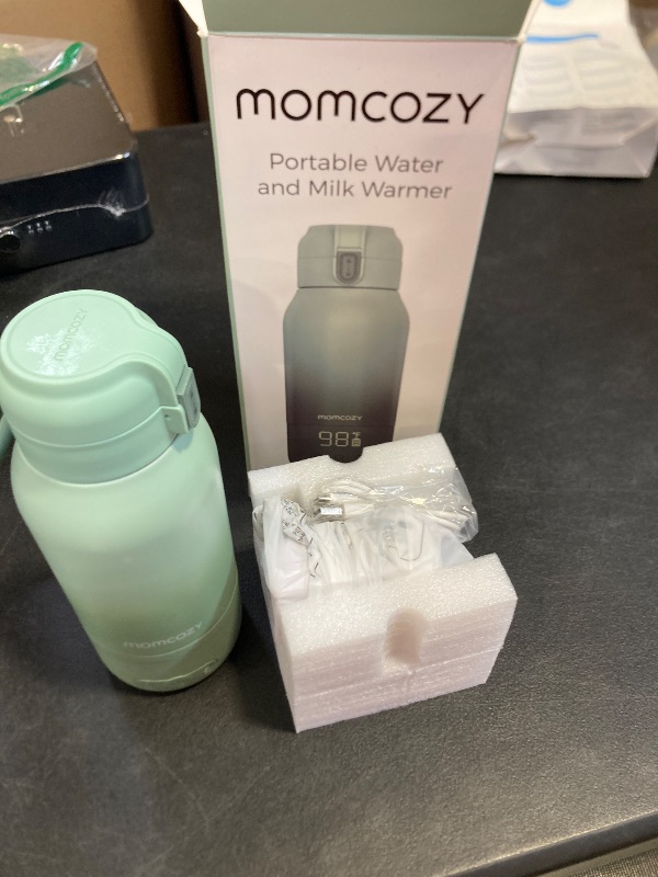 Photo 1 of Momcozy Portable Milk Warmer for Travel – Dual Heating Modes for Breast Milk & Water, Portable Bottle Warmer with Fast Heating & Long Battery Life, 17 Ounces Large Capacity to Meet Your All-Day Needs