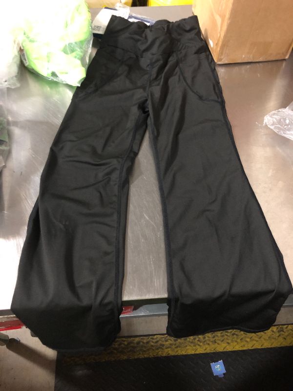 Photo 1 of Floerns Women's Flared Leggings Black Large