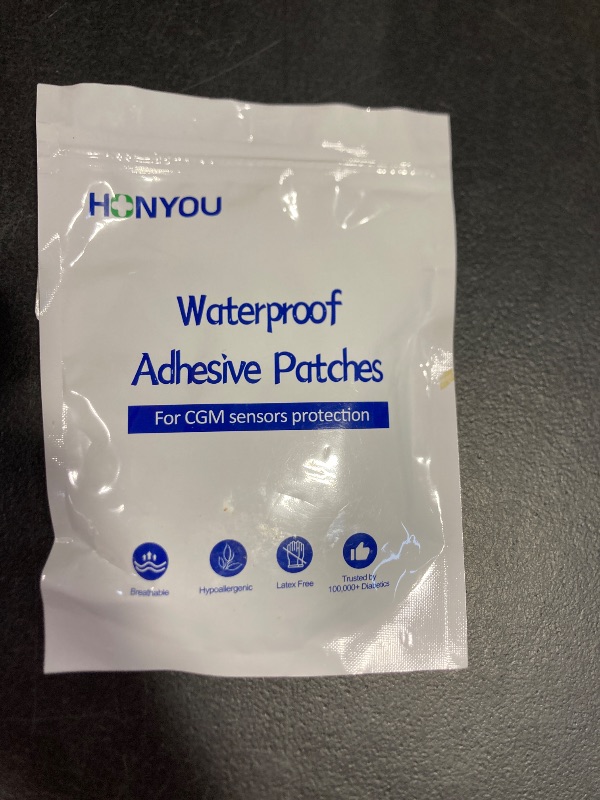 Photo 1 of 60Pack Libre Sensor Covers Latex-Free Medical Adhesive Patches for Libre 2/3 Precut CGM Tape with No Glue On The Center Waterproof and Strong Stick for Long Stay