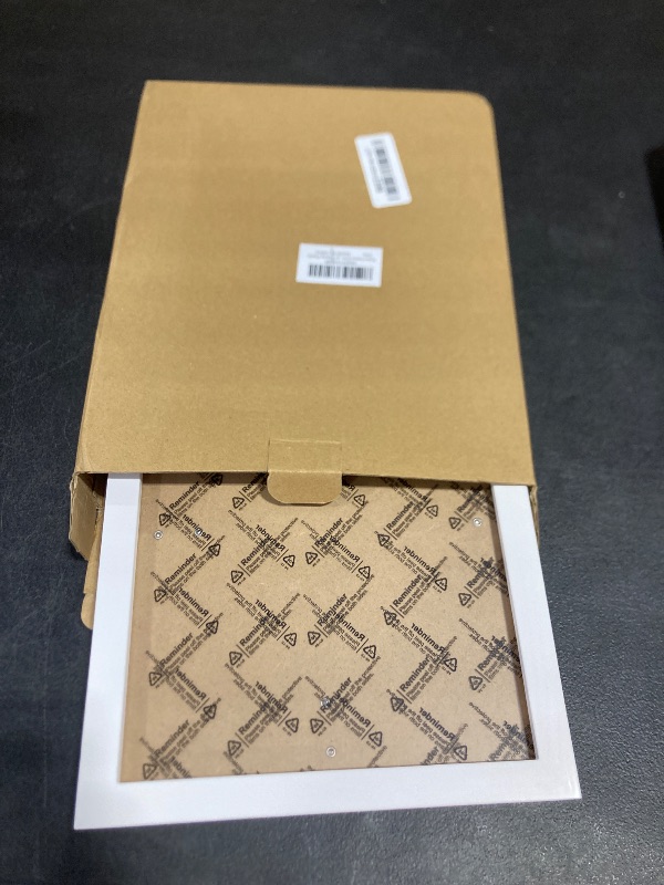 Photo 1 of Picture Frames 8x10 2 Pack Made of Solid Wood White for Wall Mounting and Tabletop Display