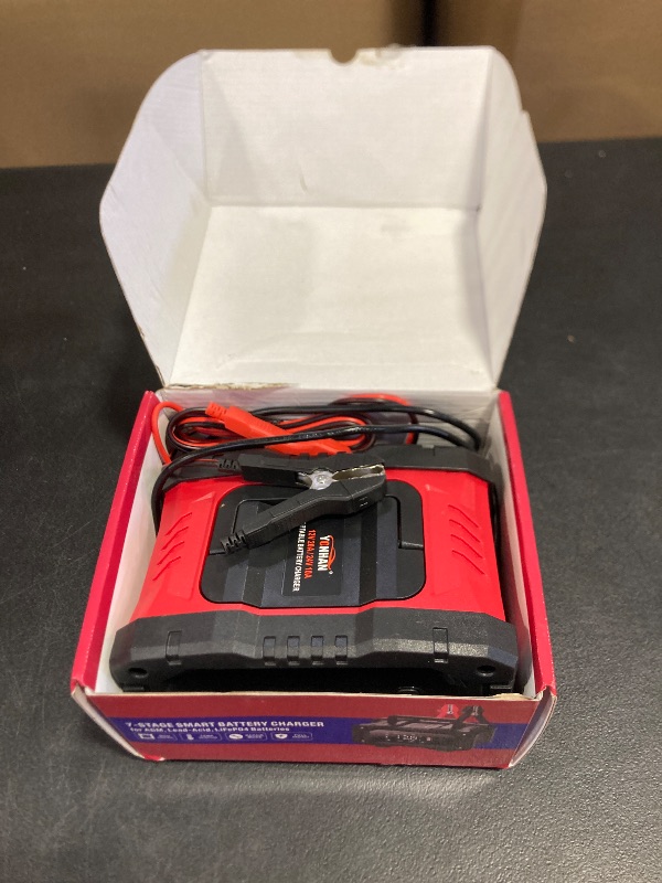 Photo 1 of YONHAN Battery Charger 20A 12V/24V LiFePO4 Lead Acid Fully Automatic Battery Maintainer, Car Battery Trickle Charger Automotive w/Repair, Winter Mode, for AGM, STD, Gel, Deep Cycle Batteries