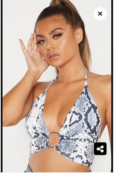 Photo 1 of Snake Halter Top
 size 4