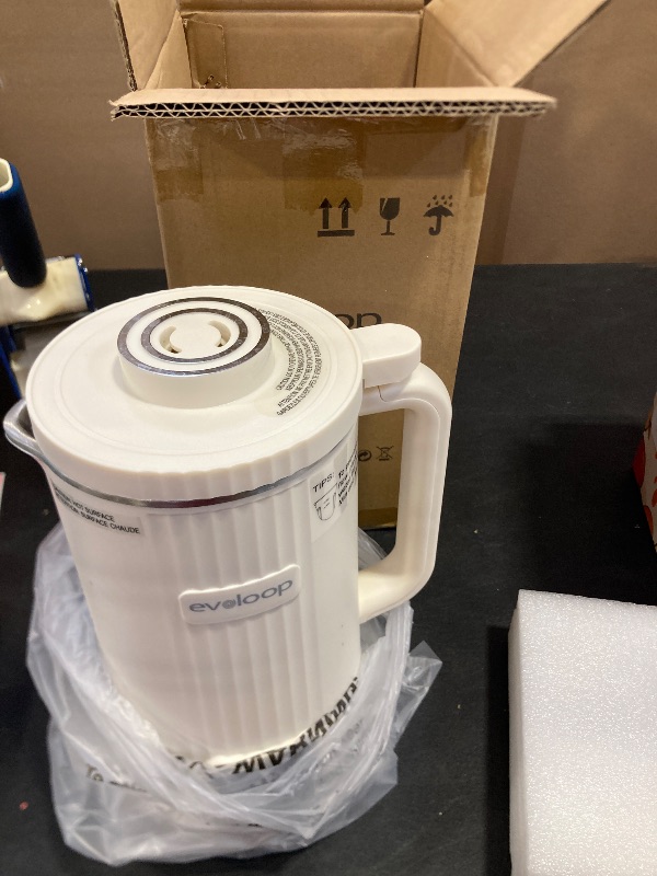 Photo 1 of 40oz Automatic Nut Milk Maker, 8 in 1 Plant Based Milk Machine for Homemade Almond, Oat, Milk Shake, Soy Milk & Non-Dairy Beverages with Delay Start/Self-Cleaning/Boil Water/Juice