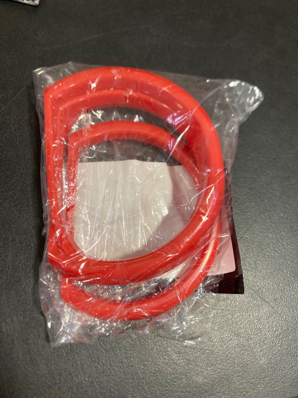 Photo 1 of RAZPOY Headlight Lamp Cover for Challenger Accessories, Front Headlight Cover Exterior Light Trim Decoration for 2015-2022 Dodge Challenger (Red)