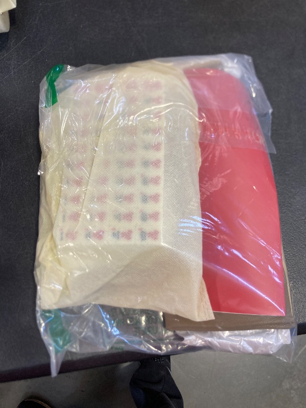 Photo 1 of drizzle Travel Mini American Mahjong Set - 166 White Tiles Includes Jokers 0.8" White Melamine Material - with Racks Instructions and Panda Bag 2.20 Pounds