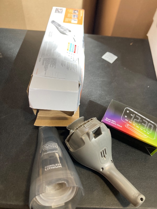 Photo 1 of BLACK+DECKER dustbuster QuickClean Cordless Handheld Vacuum, Car Vacuum Portable (HNVC215B10)