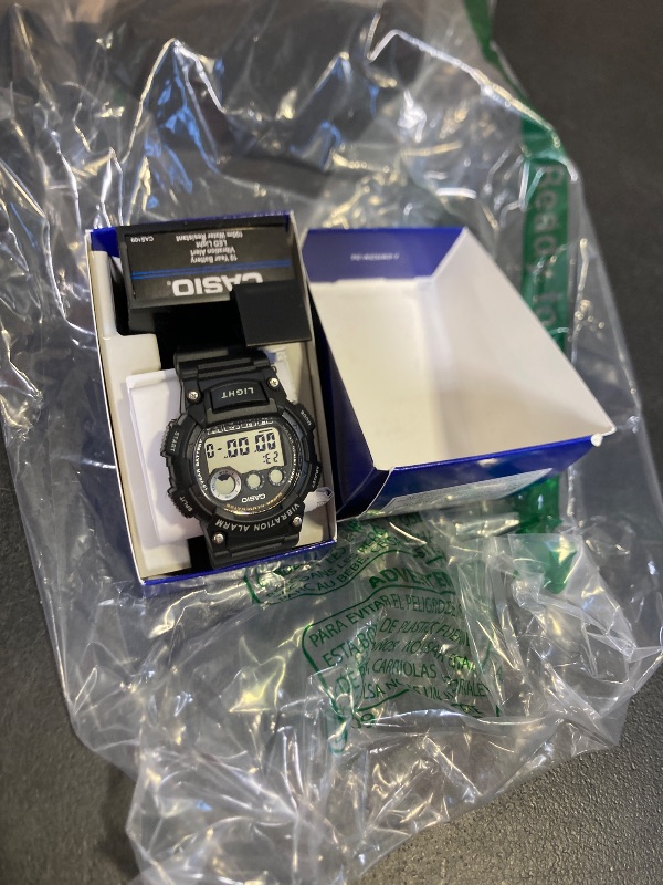 Photo 1 of Casio W735H Series | Men’s Digital Watch | 1/100 SEC Stopwatch | Countdown Timer | Super Illuminator LED Light | 100 M Water Resistance | Daily Alarm | Auto Calendar | Dual Time | 10 Yr Battery