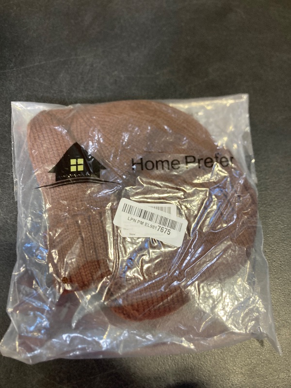 Photo 1 of Home Prefer Mens Winter Hat Knit Earflap Hat Stocking Caps with Ears Beanie Hat (Walnut)