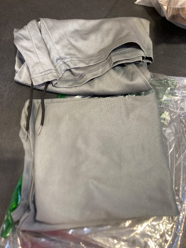 Photo 1 of Mens 2 Piece Outfits Tracksuit Solid Color Short Shirt and Sport Shorts size xl