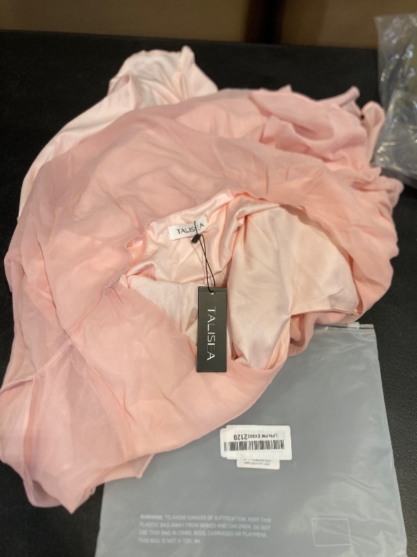 Photo 1 of Plus Size Pink Dress Mother of The Bride Bridesmaid Wedding Guest Formal Chiffon Short Sleeve High Low Dress Curvy Women 16w