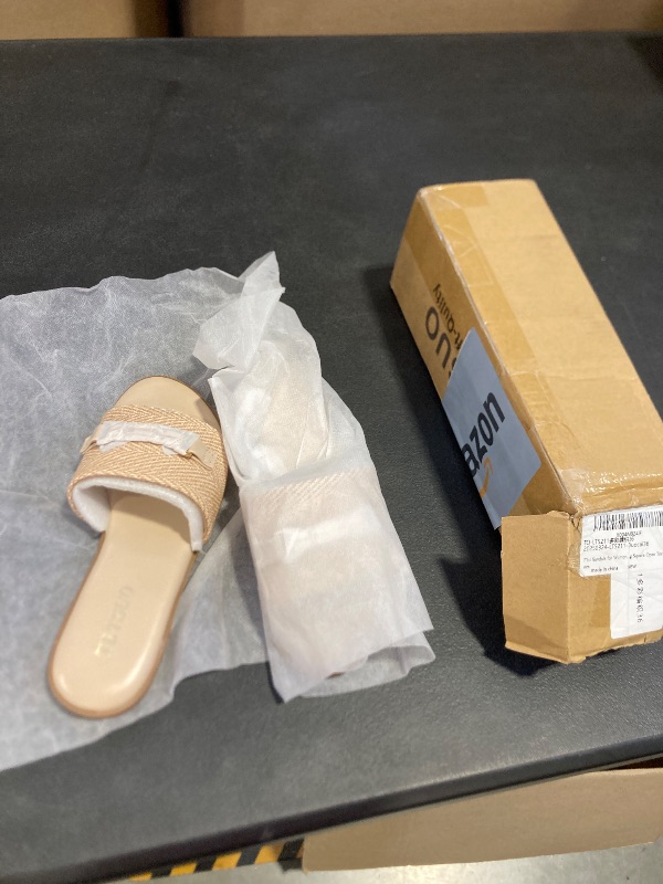 Photo 1 of tetsuo womens tan slides size 36