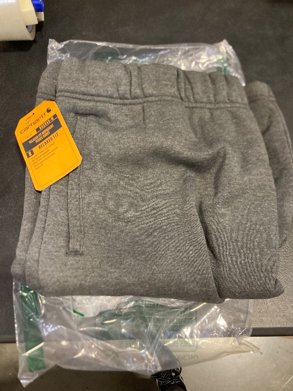 Photo 1 of Carhartt Relaxed Fit Midweight Fleece Short Carbon Heather xl 