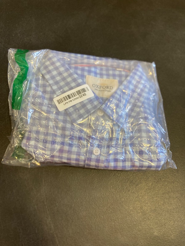 Photo 1 of Alimens & Gentle Mens Solid Oxford Shirt Long Sleeve Dress Shirt Work Casual Button Down Shirts with Pocket 2xl