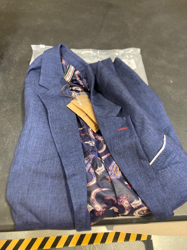 Photo 1 of Mens 2 Button Blazer Jacket Casual Sport Coat Regular Fit Suit Jacket for Nightclub Navy medium 