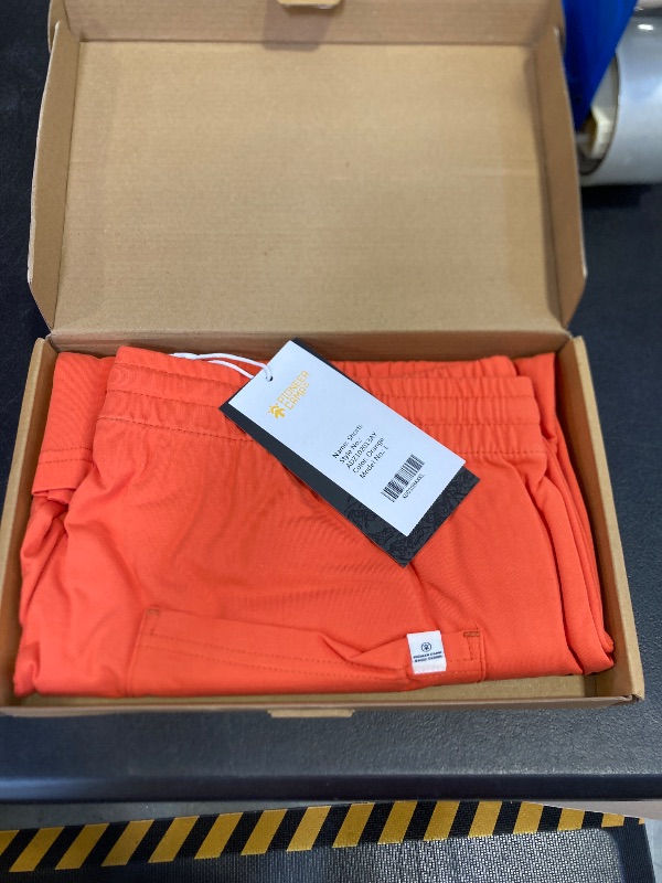 Photo 1 of Pioneer Camp Sweat Shorts for Men 5 Inch Inseam Shorts Athletic Gym Workout Casual Cotton Shorts for Running Pajama Lounge Orange large 