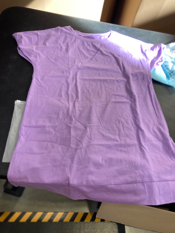Photo 1 of abrooical women's short sleeve workout shirts crewneck size small 
