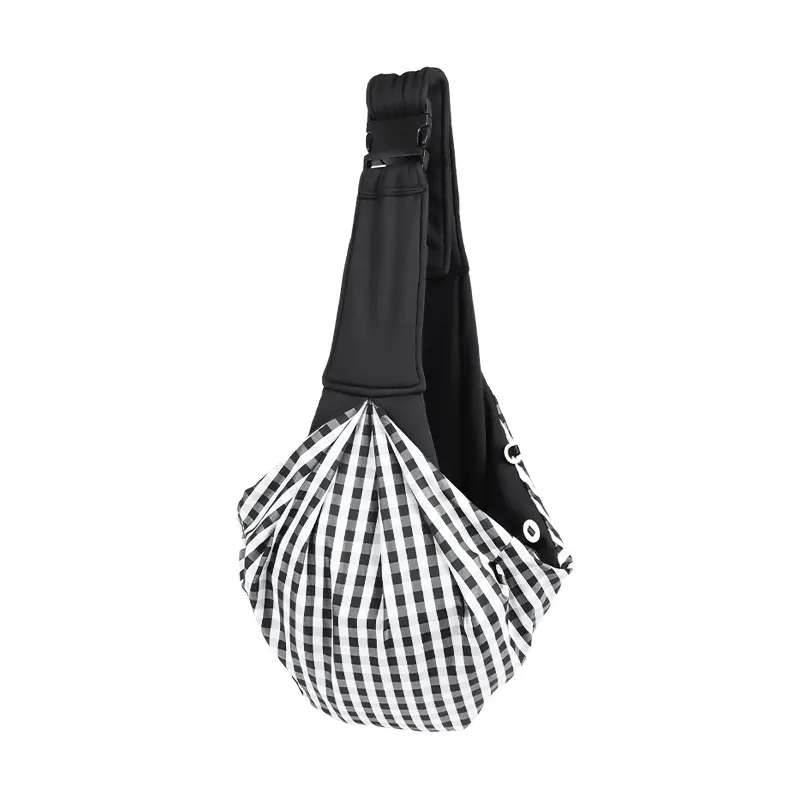 Photo 1 of Hands-Free Pet Sling Carrier Bag Adjustable Buckle Single Shoulder Bag for Small Dog Cat
