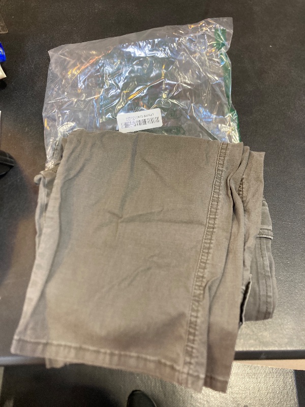 Photo 1 of Wrangler Authentics Relaxed Fit Stretch Cargo Pant, Olive Drab, 32W x 34L