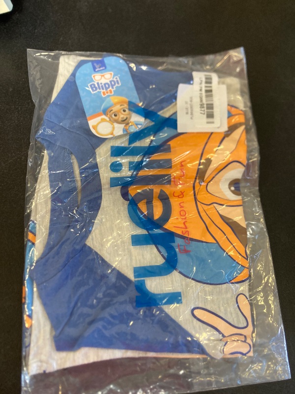 Photo 1 of Blippi Boys Short Sleeve T-Shirt and French Terry Shorts Set for Toddler and Big Kids 3t