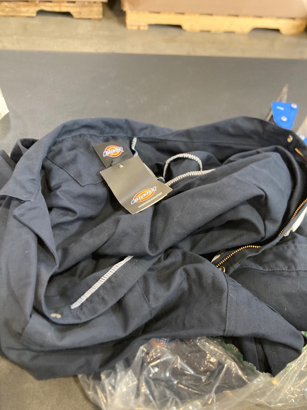 Photo 1 of Dickies Long Sleeve Coveralls, DARK NAVY, SIZE SR/PR
