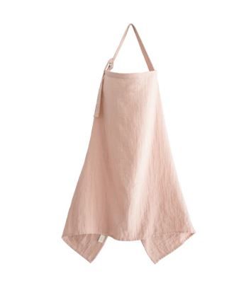 Photo 1 of 100% Muslin Nursing Cover- BLUSH