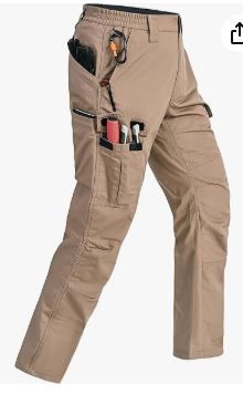 Photo 1 of 34W X 30L-Mens Cargo Pants Ripstop Water Resistant Breathable Tactical Hiking Pants with 7 Pockets
