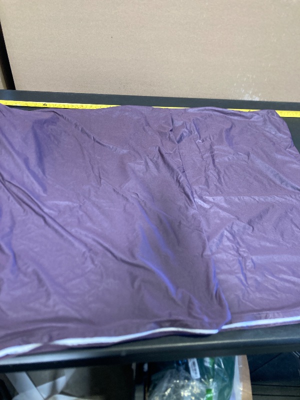 Photo 1 of 2 PCS STANDARD SIZE PILLOW CASE- EGGPLANT