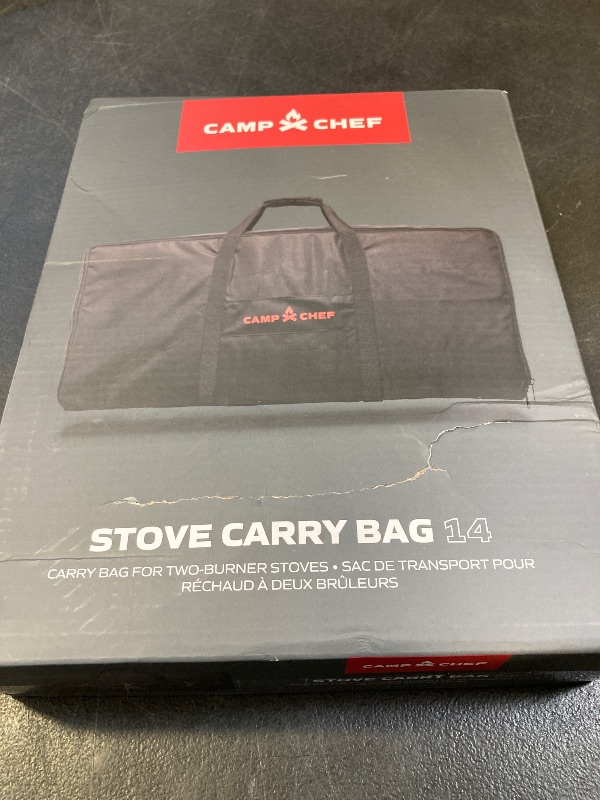 Photo 1 of Camp Chef Carry Bag for Two-Burner Stoves, Black