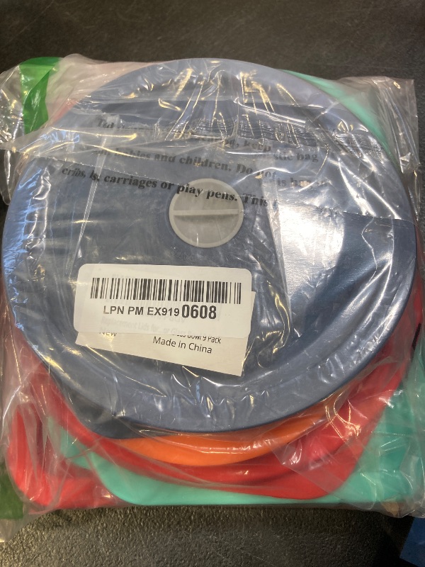 Photo 1 of Replacement Lids for Pyrex 7202-PC 1Cup, 7200-PC 2Cup, 7201-PC 4Cup, 7402-PC 6/7Cup, 7210-PC 3Cup and 7211-PC 6Cup Rectangle, Silicone Cover for Glass Bowl 9 Pack