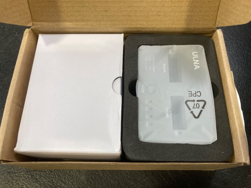 Photo 1 of NVME to NVME, SATA to SATA SSD Cloner, ULNA DUP230 Dual-Bay Offline Clone M.2 Duplicator, USB3.2 Gen2*2 20Gbps M.2 Cloner for SSD Size 2230/2242/2260/2280/22110