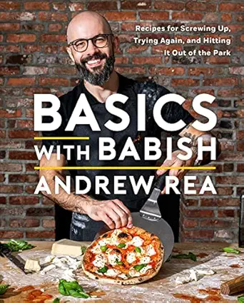Photo 1 of Basics with Babish: Recipes for Screwing Up, Trying Again, and Hitting It Out of the Park (A Cookbook) Hardcover – October 24, 2023
