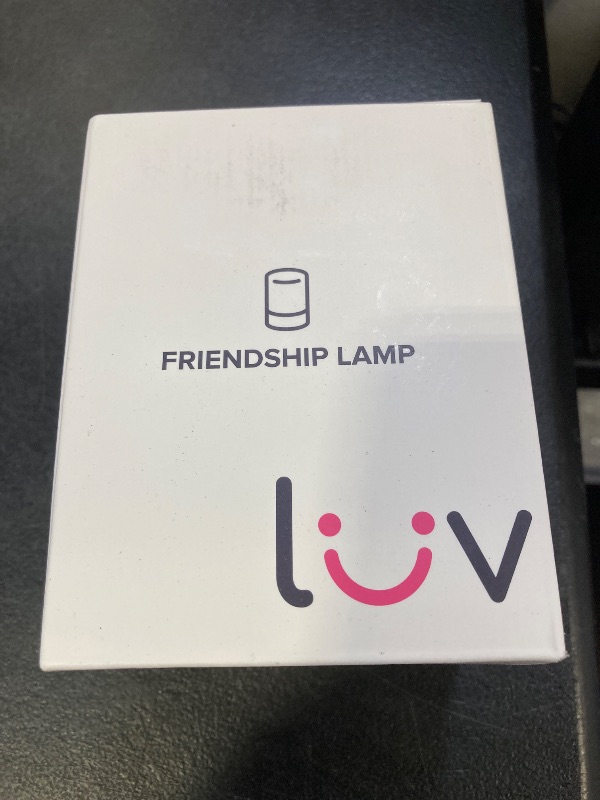 Photo 1 of LuvLink Friendship Lamp v2.0 - Long Distance WiFi Touch Lamps for Couples, Friends & Family | Stay Connected from Anywhere – Easy App Setup – No Subscription (Single)