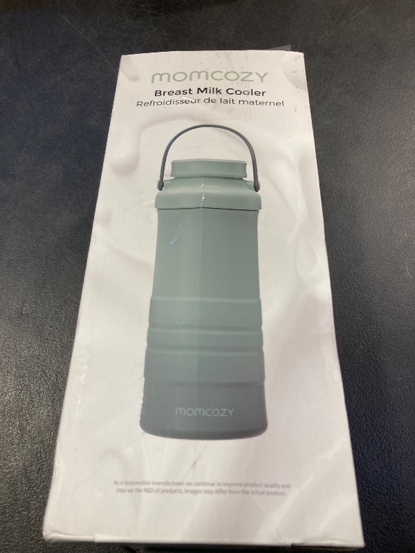 Photo 1 of Momcozy 22oz Portable Breast Milk Cooler for Outdoor, Life Saver with 360° Total Cooling for 24 Hours, Larger Capacity Travel Breastmilk Chiller with 2pcs Baby Bottles for Breastmilk Storage, Green