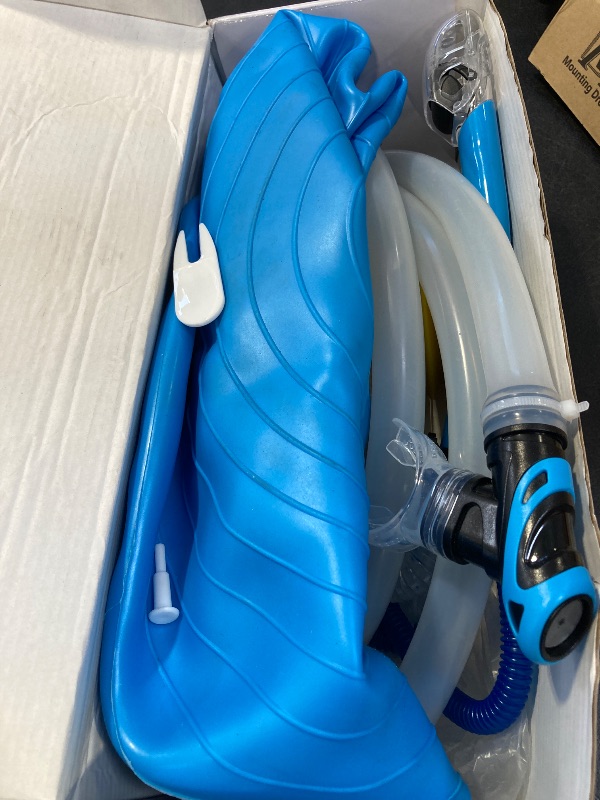 Photo 1 of Xyuee Underwater Breathing System with 6.5FT Telescopic Hose, Portable Motorless/Tankless Diving Snorkel Breathing Equipment for Snorkeling/Scuba Diving/Pool Swimming/Underwater Adventure/Fishing