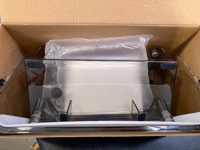 Photo 1 of Klutchtech Under Screen Storage Organizer Compatible with Tesla Model Y Juniper 2026-2025/Model 3 Highland 2025-2024 Accessories White (Not for Model Y 2020-2024/Model 3 2017-2023)