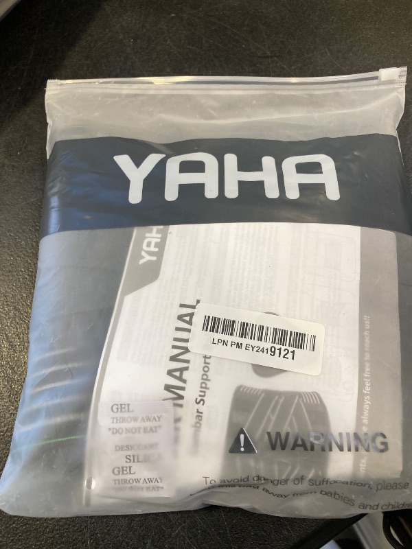 Photo 1 of YAHA Back Brace for Lower Back Pain Relief for Women/Men with Lumbar Pad, Back Support Belt with 7 Stays for Heavy Lifting, Sedentariness, Breathable Lumbar Support for Herniated Disc, Sciatica - S