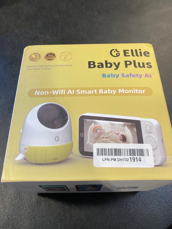 Photo 1 of Ellie Baby Pro 5" No WIFI or WIFI Monitor with Camera and Audio, Face Cover Alert, Night Vision, 2-Way Audio, Pan-Tilt-Zoom