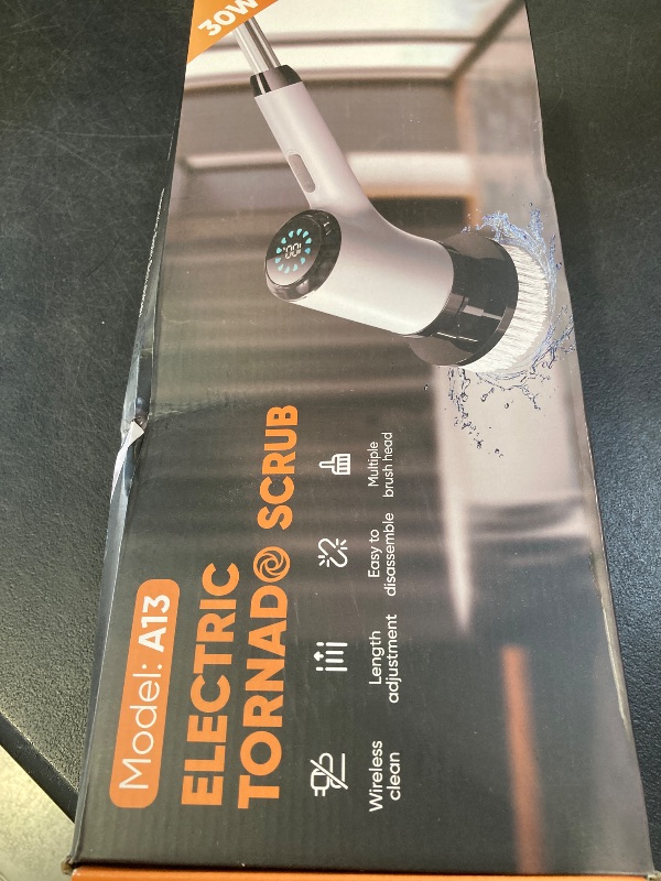 Photo 1 of Electric Spin Scrubber, Cordless Cleaning Brush