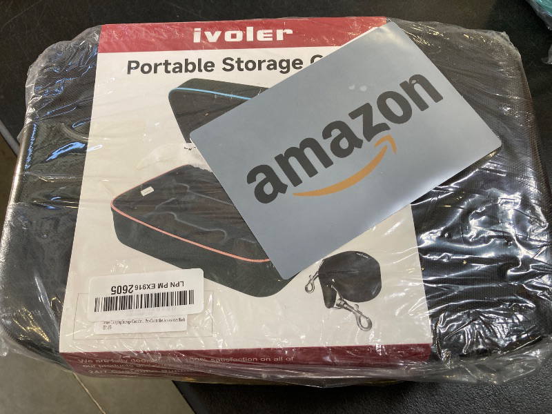 Photo 1 of ivoler Carrying Storage All in One Case for Nintendo Switch 2 (2025),Portable Travel All Protective Hard Messenger Bag Soft Lining 20 Games for Switch 2 Console Pro Controller Accessories Black