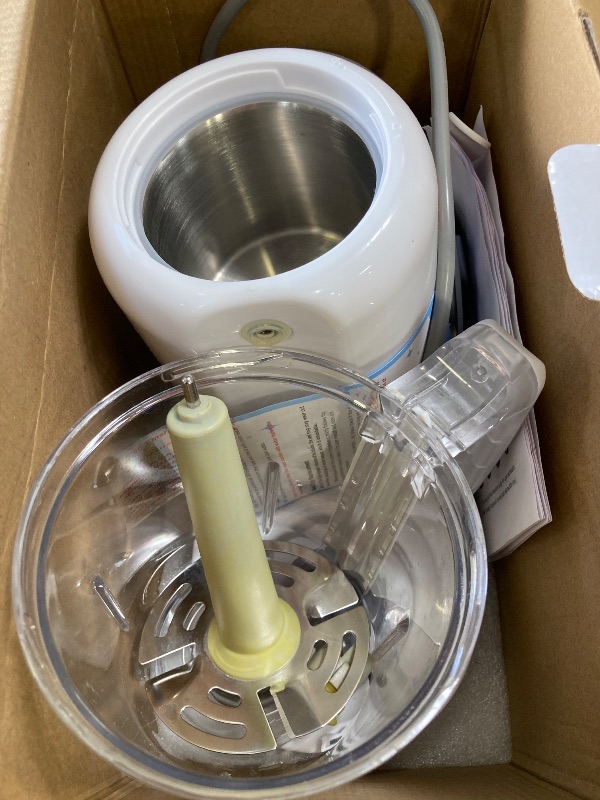 Photo 1 of BEAR 2024 Baby Food Maker | One Step Baby Food Processor Steamer Puree Blender | Auto Cooking & Grinding | Baby Food Puree Maker with Self Cleans | Touch Screen Control, White