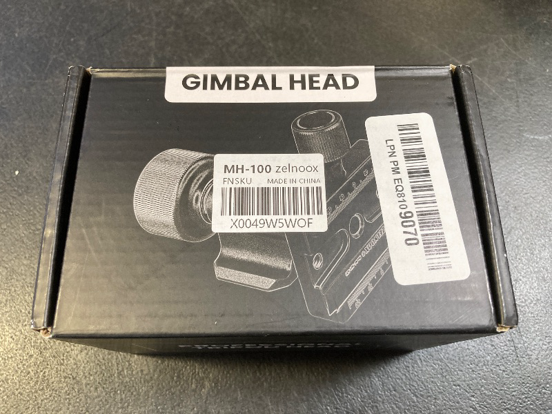Photo 1 of Monopod Gimbal Head – Side Saddle Speed Tilt with Arca-Swiss Dovetail Quick Release Plate | Supports Medium & Telephoto Lenses | Max Load 100lbs