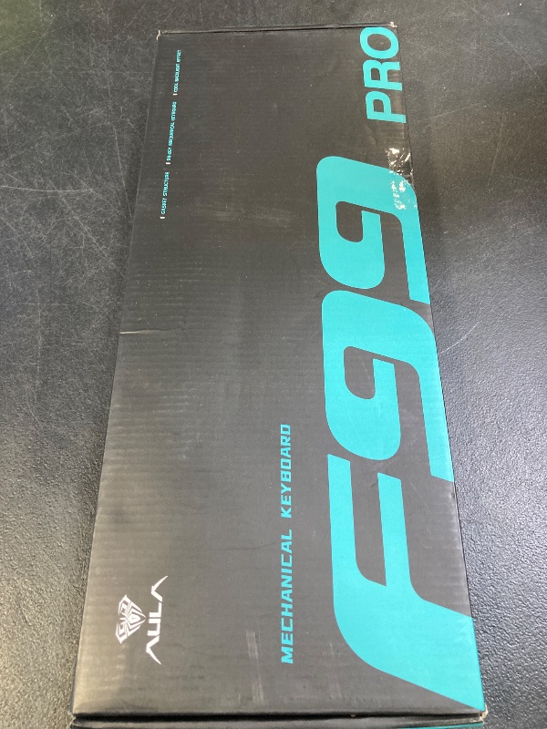 Photo 1 of AULA F99 Pro Wireless Mechanical Keyboard-Silent Version,BT5.0/2.4GHz/USB-C Hot Swappable Custom Keyboard, Gasket Structure, Pre-lubed Linear Switches RGB Backlit Computer Gaming Keyboards, White