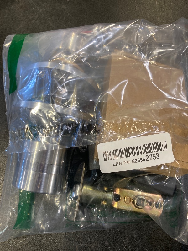 Photo 1 of Signstek Keyless Entry Door Lock, Door Knob with Keypad, Smart Code Door Lock, Mute Mode, Passage Function, Easy to Install, Satin Nickel
