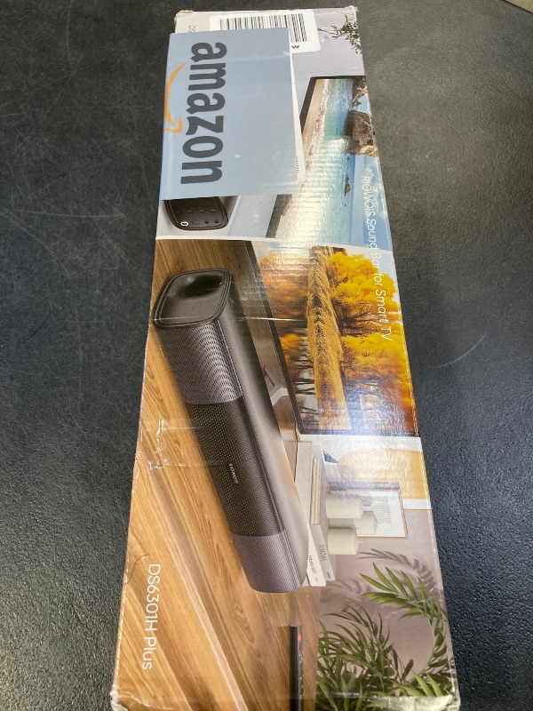 Photo 1 of RIOWOIS Sound Bar for Smart TV, Soundbar for TV with Bass Reflector and Easy Set up, Home Audio Surround Sound System for TV PC Projector, Wall Mountable