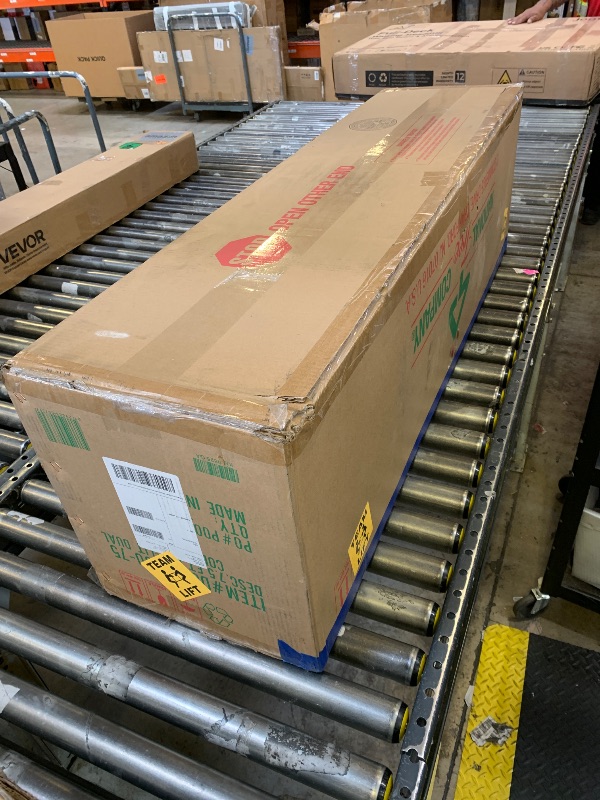 Photo 1 of National Tree Company 7.5 ft Pre-Lit Dunhill Fir Artificial Christmas Tree, 700 LED Lights, 2,514 Tips, PowerConnect, Foot Pedal, 10 Light Functions, Includes Stand, Green