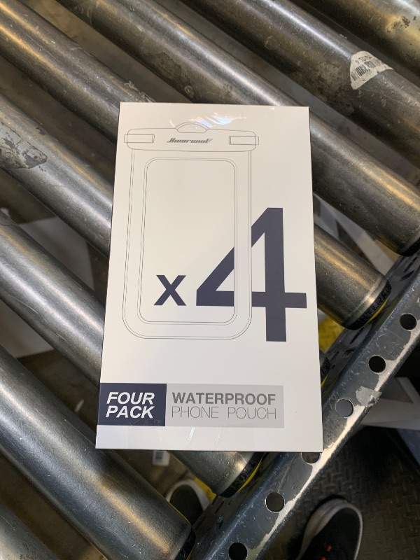 Photo 1 of Hiearcool Waterproof Phone Pouch, Water Proof Phone Case for iPhone, Waterproof Cell Phone Dry Bag for Cruise Travel Vacation Essentials Large Waterproof Phone Holder 4 Pack-Black&Clear