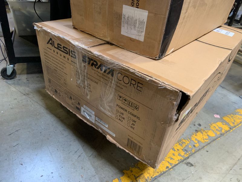 Photo 1 of STRATACOREXUS 9PC ELECTRICTRONIC DRUM SET WITH 7" SCREEN